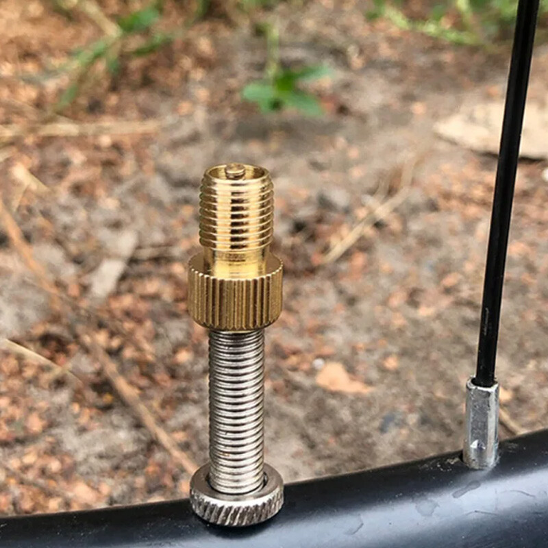 5PC F/V na A/V ventil adapter Bike Value Converter Presta u Schrader Golden Bike Tire Francuski ventil adapter Dodaci za bicikle