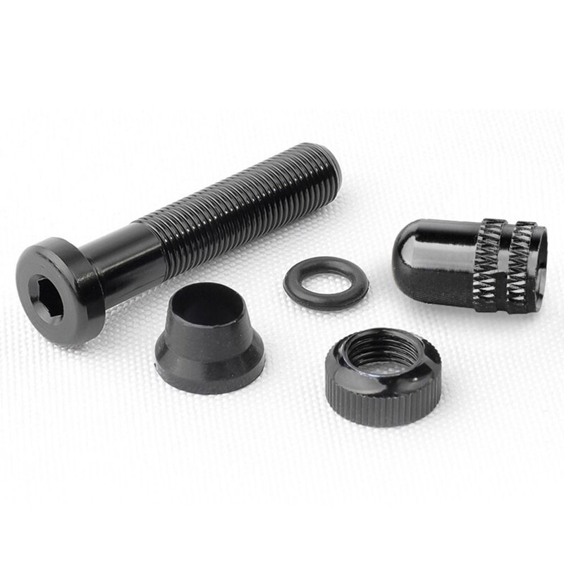 1/2 komada novih 40/60 mm tubeless obruča MTB cestovni bicikl Schrader A/V ventili American Valve Guma Presta ventil Anodizirani nipl