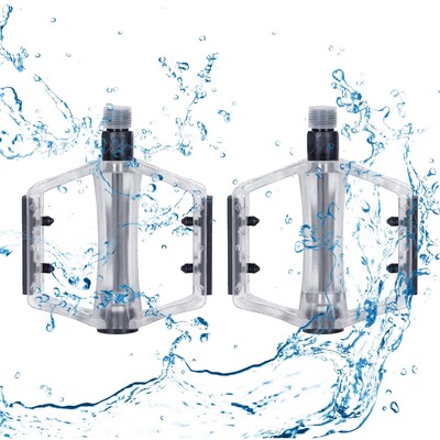 2x velo pedāļi Velosipēdu pedāļi Izturīgi viegli riteņbraukšanas piederumi kalnu velosipēdu šosejas velosipēdu pieaugušo velosipēdu aprīkojumam