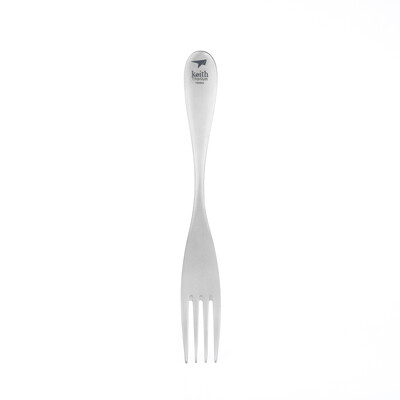 Keith Titanium Fork Streamline Design āra kempings pārgājienu ceļojumu galda piederumi 26g Ti5202