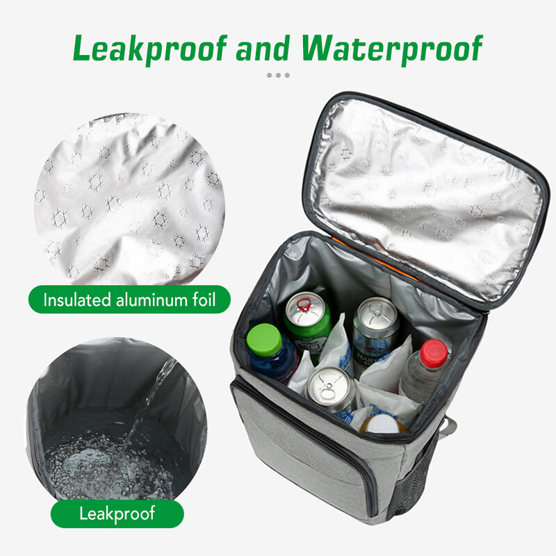 Vodootporni rashladni ruksak kapaciteta 30L za piknik Hladnjak Vrećica za ručak Održava svježinu Hladnjak izolirana torba za ručak otporna na curenje