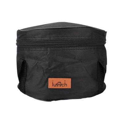 Okrugla torba za pohranu za kampiranje, torbica za posuđe, termo torba za svježinu hrane za ručak, piknik košara, sklopive izolirane torbe