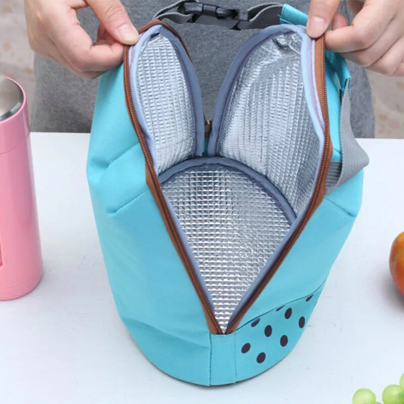 Karsts jauns 1Gb Oksfordas rokas pārnēsāšanas sabiezināts dzesētāja soma Pikniks Protable ledus maisiņi Pārtikas termiskā organizatora pusdienu soma