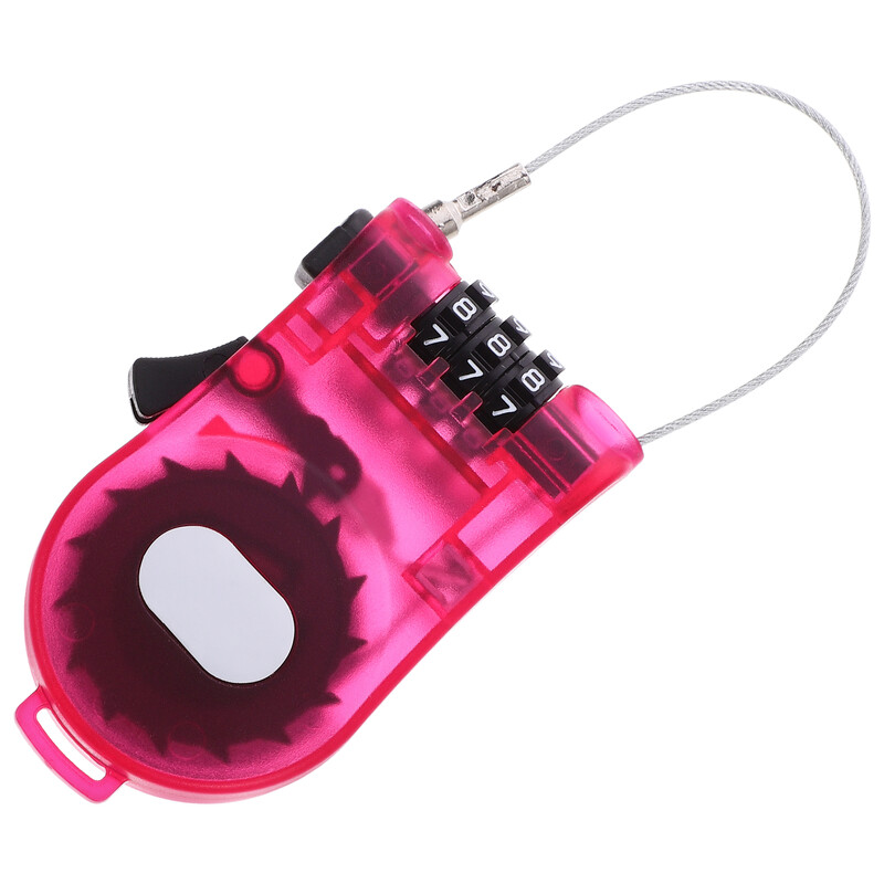 Pretaizdzīšanas kombinēta slēdzene ar kodētu velosipēdu paroli Slēpošanas dēļa drošība Snovborda plastmasas drošība