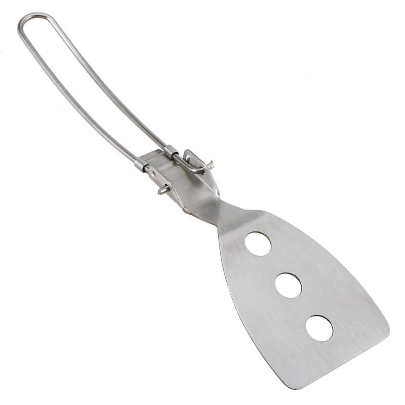 Lixada nerūsējošā tērauda saliekamā lāpstiņa Pārtikas virpotājs āra kempinga piederumi Ēdienu gatavošanas piederumi Piknika aprīkojums Kempinga piederumi