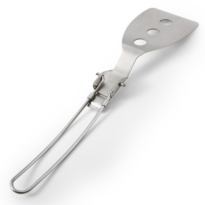 Lixada nerūsējošā tērauda saliekamā lāpstiņa Pārtikas virpotājs āra kempinga piederumi Ēdienu gatavošanas piederumi Piknika aprīkojums Kempinga piederumi