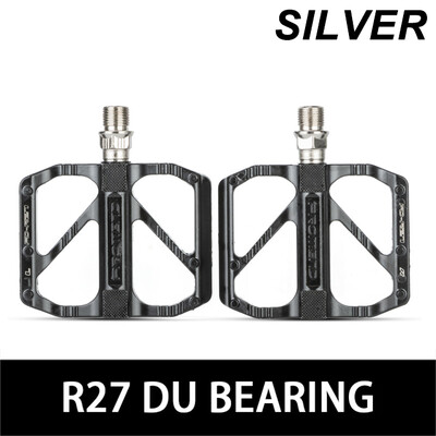 Velosipēdu pedāļu gultnis R27 M29 MTB šosejas velosipēda pedāļu platforma Ultralight DU gultnis Velosipēdu plakanie pedāļi MTB BMX velosipēdu daļas