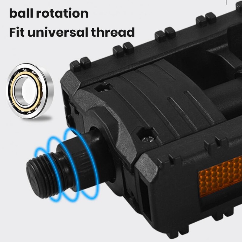Velosipēdu piederumi Īpaši viegli salokāmi velosipēdu pedāļi ar gludiem gultņiem vienkāršai uzstādīšanai Liela izturība velosipēdam