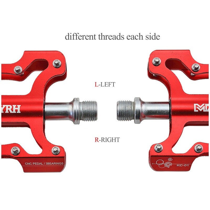 MZYRH velosipēdu pedāļi īpaši vieglie pretslīdes CNC BMX MTB šosejas velosipēdu pedāļi riteņbraukšana 3 noslēgti gultņu pedāļi velosipēdu daļas MZ-715