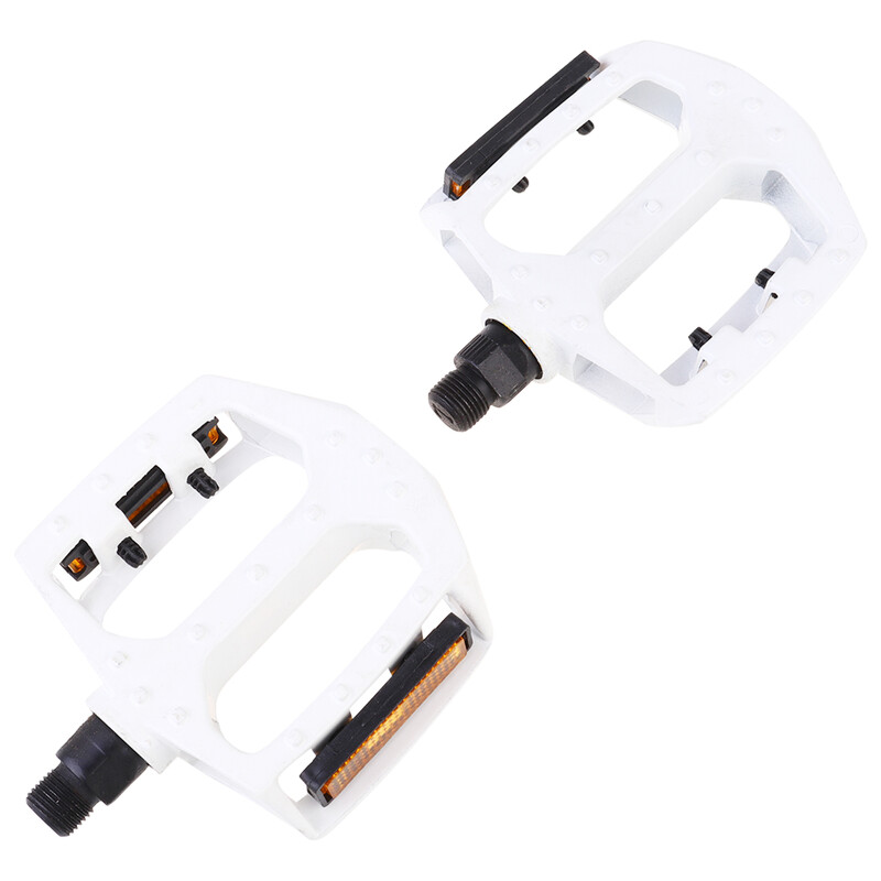 1 par pedala za bicikle od aluminijske legure Posebna kuglasta pedala za kotrljanje Višenamjenske pedale za bicikle Dodatak za pedale za bicikle Mliječno bijela crna
