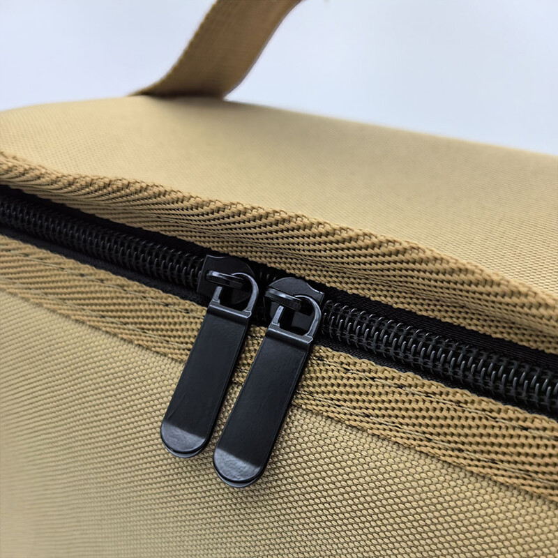 Butāna degvielas tvertnes vāks 600D Oksfordas auduma pārnēsājams gāzes tvertnes uzglabāšanas maisiņš ar rokturi āra kempingam, gatavošanai ceļojumu piknikam