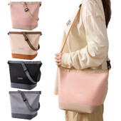 Salokāms pusdienu maisiņš ar alumīnija foliju izolētu pusdienu maisiņu, ūdensizturīgs termiskais pusdienu kastes soma, liela ietilpība darbam ārā