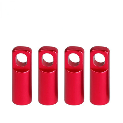 2/4gab velosipēda riepas Presta vārsta vāciņš alumīnija sakausējuma vārstu putekļu aizsargs, 2-in-1 velosipēda vārsta serdes pārsega demontāžas rīks