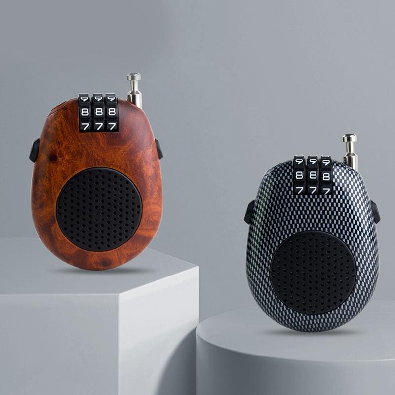 Kabeļu slēdzenes ar kombinētu izvelkamu mazu kabeļu kombinēto slēdzeni Pārnēsājama tērauda ABS piekaramā slēdzene Daudzfunkcionāla ceļojumu kombinētā slēdzene