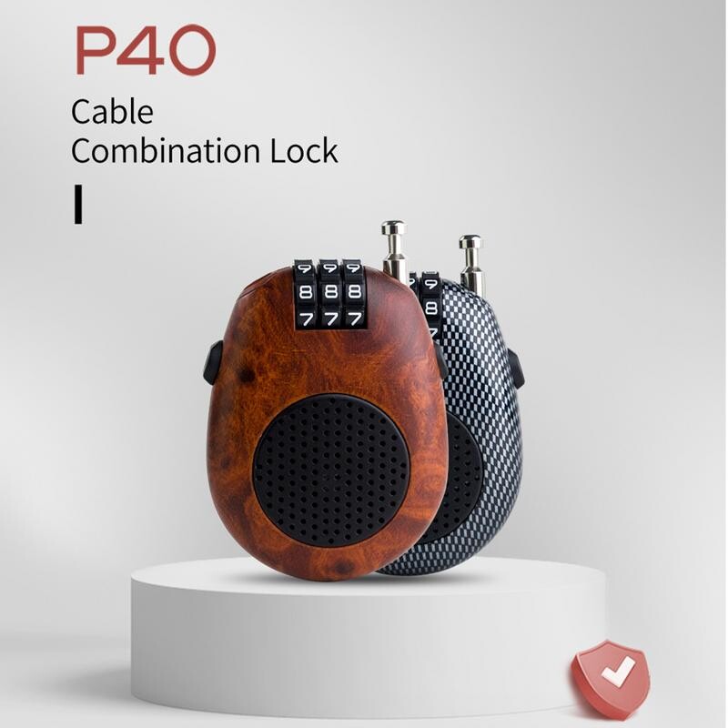 Kabeļu slēdzenes ar kombinētu izvelkamu mazu kabeļu kombinēto slēdzeni Pārnēsājama tērauda ABS piekaramā slēdzene Daudzfunkcionāla ceļojumu kombinētā slēdzene