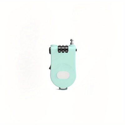 Universālā motocikla ķiveres paroles atslēga Teleskopiskā stiepļu troses kabelis pretaizdzīšanas drošības slēdzene Čemodāna ķivere paroles atslēga