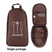 Brīvdabas kempinga trauku maiss Ēdienu gatavošanas piederumu organizators Pārnēsājams ceļojumu grilēšanas galda piederumu maisiņš Virtuves piederumu uzglabāšanas soma