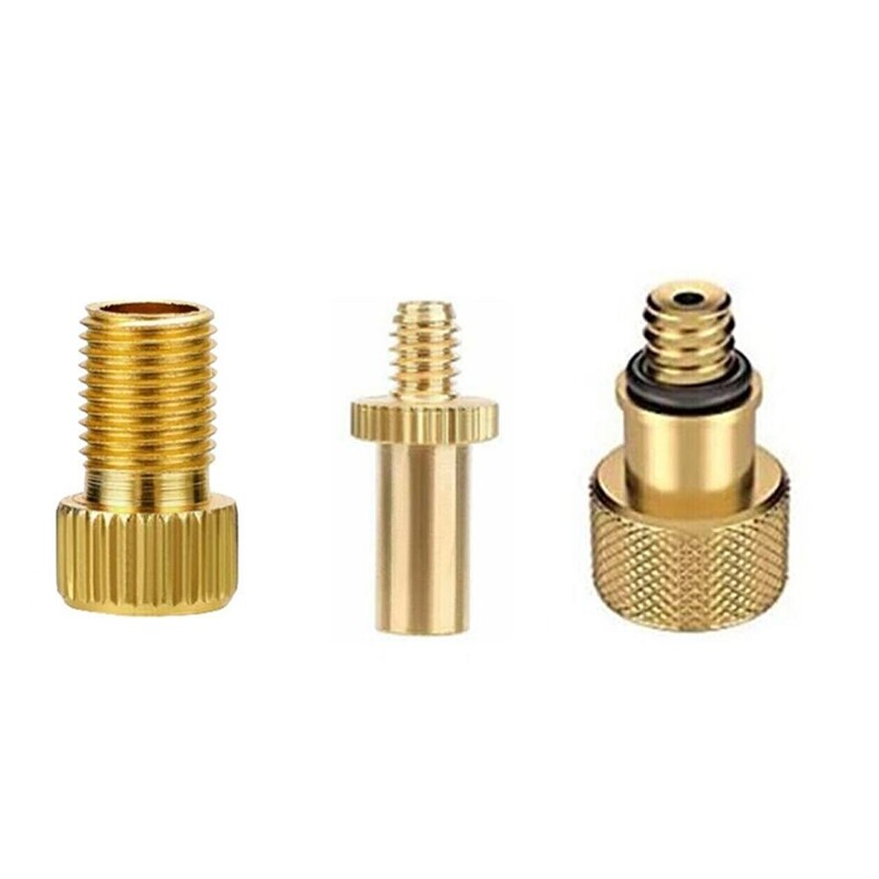 3gab velosipēda riteņu riepu pārneses vārsta adapteris SV AV DV ceļa un MTB riepu sūknim