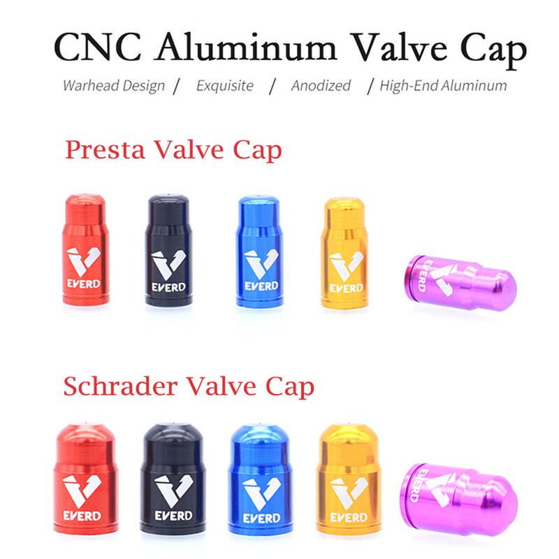 4 IN 1 vārsta serdes noņemšanas rīks un alumīnija velosipēda Presta vārsta vāciņš Schrader vārsta vāks, putekļu necaurlaidīgs MTB šosejas velosipēdam
