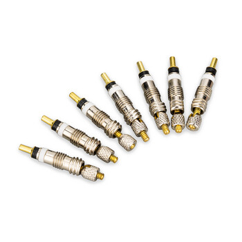 ZTTO 6 τμχ Presta Valve Core Brass FV Αντικατάσταση ακροφυσίου ελαστικού ποδηλάτου Πυρήνας βαλβίδας MTB Road Bike Tubeless Service Parts Alloy