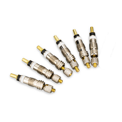 ZTTO 6gab Presta Valve Core Misiņš FV Sprauslas Nomaiņa Velosipēda Riepu Vārsta serde MTB Road Bike Bezkameru servisa detaļu sakausējums