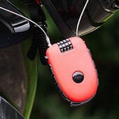 Pretaizdzīšanas motocikla ķiveres slēdzene, 4 ciparu izvelkama motocikla piekaramā slēdzene, atiestatāma kombinētā bloķēšanas riteņa paroles bloķēšanas bagāža