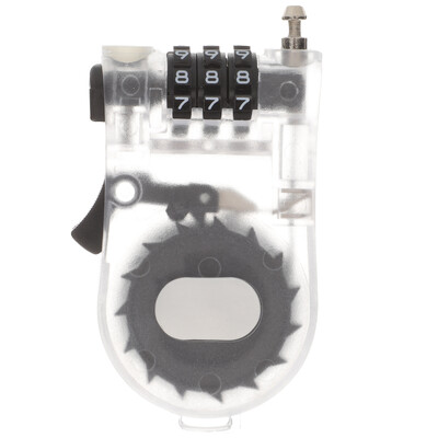 Snieglentės saugos užraktas Nešiojamos slidinėjimo spynos Apsauginės dviračio užraktai, koduojami apsaugos nuo vagystės įranga slidinėjimo stiprinimo kabelio slaptažodis