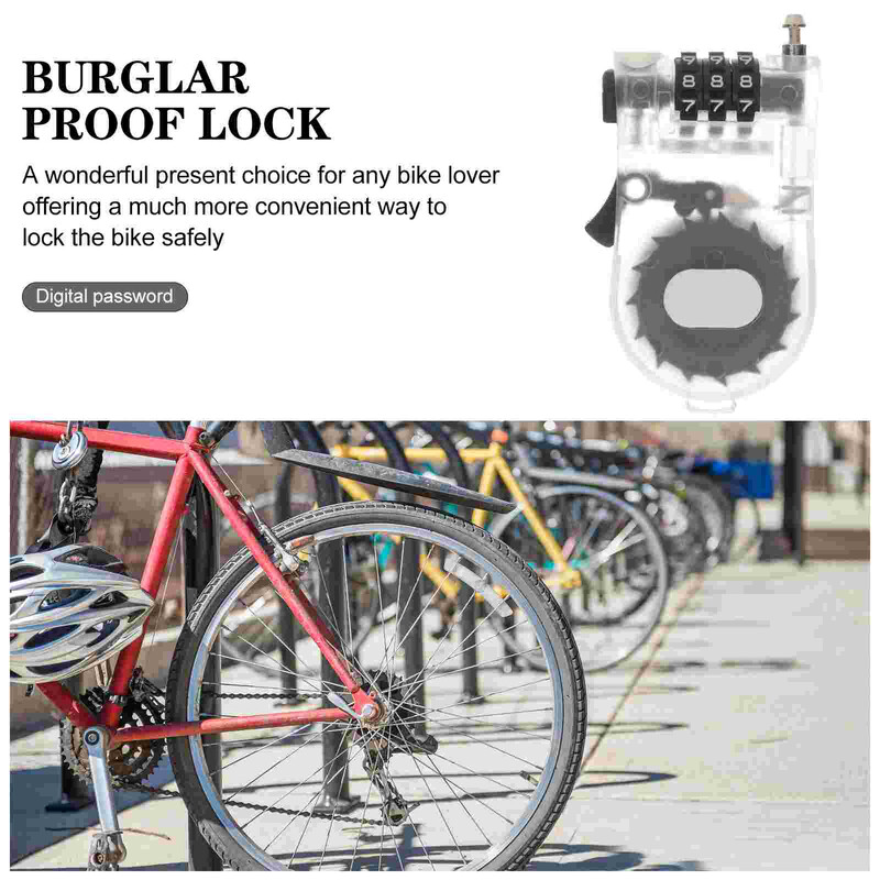Snieglentės saugos užraktas Nešiojamos slidinėjimo spynos Apsauginės dviračio užraktai, koduojami apsaugos nuo vagystės įranga slidinėjimo stiprinimo kabelio slaptažodis