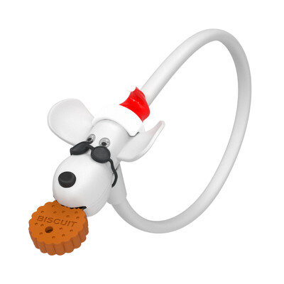 SUSEMSE mielas silikoninis dviračio užraktas kalėdinis kalnų dviračių ir plento dviračių vaikiškų dviračių dviračių priedai Apsaugos nuo vagystės dviračio užraktas