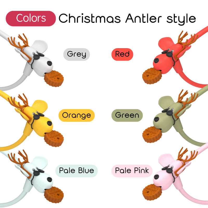 SUSEMSE mielas silikoninis dviračio užraktas kalėdinis kalnų dviračių ir plento dviračių vaikiškų dviračių dviračių priedai Apsaugos nuo vagystės dviračio užraktas