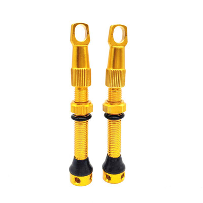 1 par ventila za gume bez zračnica za bicikle s poklopcem ključa Cestovni bicikl MTB Presta bez ventila za zračnice aluminijska legura