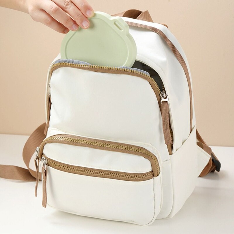 Liela ietilpība 400 ml salokāma pusdienu kārba, silikons ar vāku, kempinga bļodas, neslīdošs dibens, noslēdzams pārtikas uzglabāšanas trauks ārā