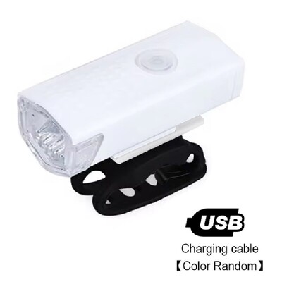 Velosipēda priekšējie lukturi USB uzlādējama LED velosipēda lampa nakts braukšanai MTB priekšējo lukturu lukturīšu drošības riteņbraukšanas piederumi 3 režīmi