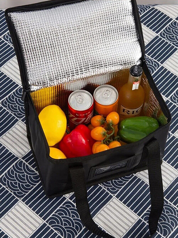 2024 Prenosná chladiaca taška na obed, skladacia izolačná taška na piknik, ľadový balíček, termotaška na jedlo, nosič nápojov, izolované tašky, taška na jedlo