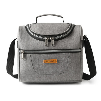 Veľkokapacitné izolačné vrecko, sivé tesnenie, nepriepustné zahusťovanie a zvyšovanie ochrany tepla a chladu, modré