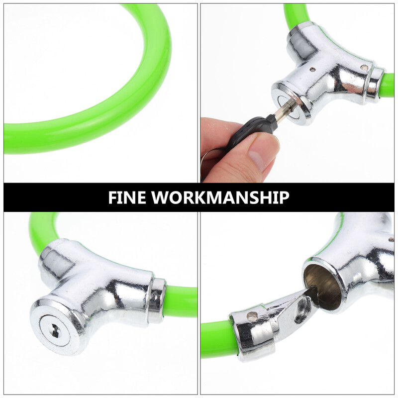 1 rinkinys Apsauginis dviračio užraktas Kalnų dviračio užraktas Dviračių užraktas Apsaugos nuo vagystės dviračio užraktas skirtas lauko pjaunamąja grandinei