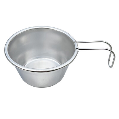 40 ml Camping Sierra Cup ar rokturi nerūsējošā tērauda Mini Sierra Cup Sierra kafijas tase āra kempinga pārgājieniem ar mugursomu