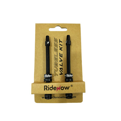 Ridenow Bike Presta bezkameru gaisa vārsts 45 mm 65 mm 85 mm alumīnija sakausējuma bezkameru vārsta kodols, noņemams MTB šosejas velosipēda riepai