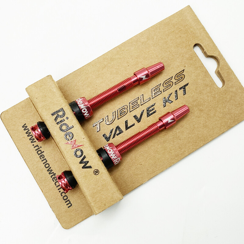 Ridenow Bike Presta bezkameru gaisa vārsts 45 mm 65 mm 85 mm alumīnija sakausējuma bezkameru vārsta kodols, noņemams MTB šosejas velosipēda riepai