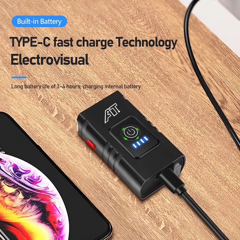 2 T6 LED prednje svjetlo za bicikl tip-C punjivo prednje svjetlo za bicikl MTB prednje svjetlo za cestovni bicikl za noćnu vožnju Sigurnost bicikla