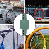 Apsaugos nuo vagystės dviračio laikiklis dviračio laikiklis vandeniui atsparus dviračio laikiklis, skirtas Airtag lengvam GPS sekimo laikikliui su apsauga nuo pametimo