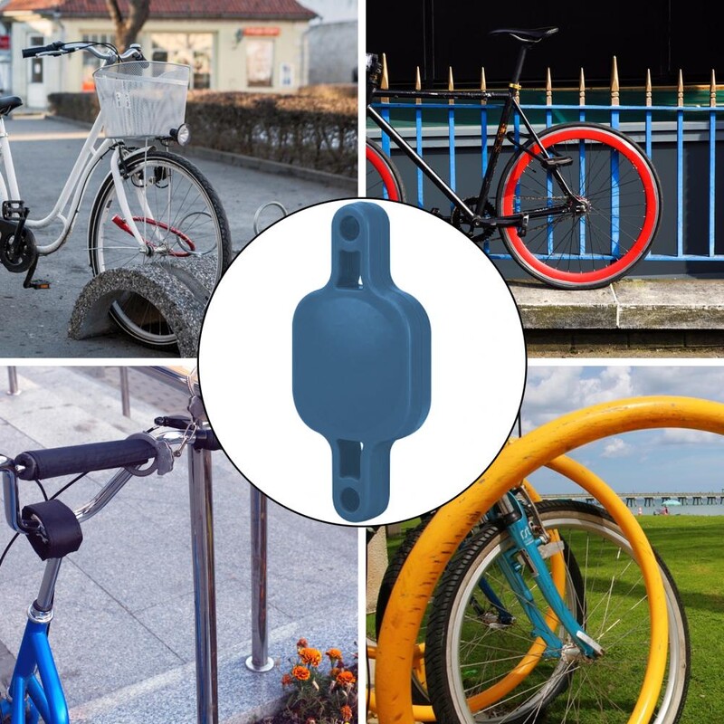 Apsaugos nuo vagystės dviračio laikiklis dviračio laikiklis vandeniui atsparus dviračio laikiklis, skirtas Airtag lengvam GPS sekimo laikikliui su apsauga nuo pametimo