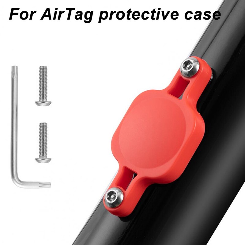 Apsaugos nuo vagystės dviračio laikiklis dviračio laikiklis vandeniui atsparus dviračio laikiklis, skirtas Airtag lengvam GPS sekimo laikikliui su apsauga nuo pametimo