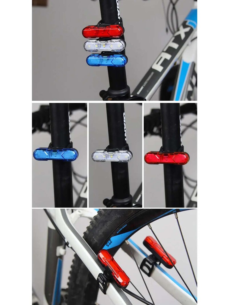 Vodootporno LED svjetlo za bicikl USB punjivo sigurnosno svjetlo upozorenja za stražnji dio bicikla Svjetlo za bicikl Dodaci za bicikl