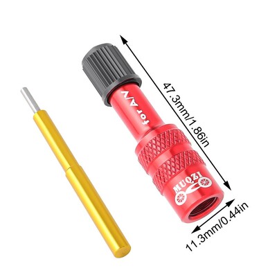 Zračna vilica od aluminijske legure Adapter ventila na napuhavanje Av produžetak Mlaznica za pretvorbu Dodatak za cestovnu vilicu za bicikl