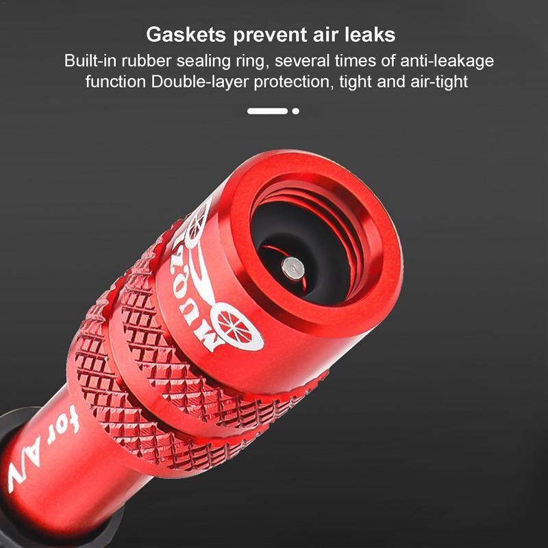 Zračna vilica od aluminijske legure Adapter ventila na napuhavanje Av produžetak Mlaznica za pretvorbu Dodatak za cestovnu vilicu za bicikl