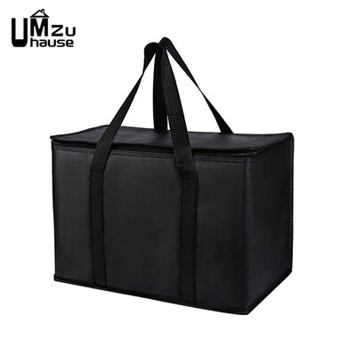 43 L izolēta soma Pārtikas preču augļu pārtikas maltīte Liela uzglabāšana Dzesētājs Piegāde Rāvējslēdzējs Termiskais futrālis Āra iepirkšanās tirgus organizators