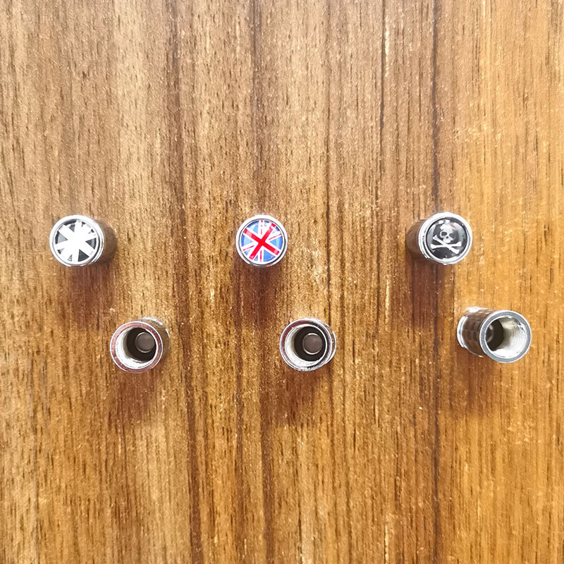 1 par kapice ventila za gume bicikla Schrader za sklopivi bicikl Brompton aluminijska karbonska zastava MTB dodaci