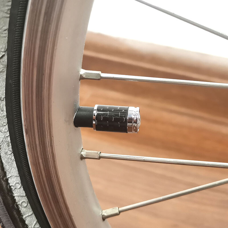 1 par kapice ventila za gume bicikla Schrader za sklopivi bicikl Brompton aluminijska karbonska zastava MTB dodaci