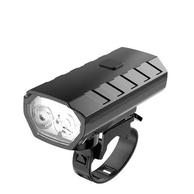 Prednje svjetlo bicikla Punjivo USB sa 120dB sirenom Mtb Prednje svjetlo cestovnog bicikla Lampa upozorenja za noćnu vožnju Svjetlo za bicikl